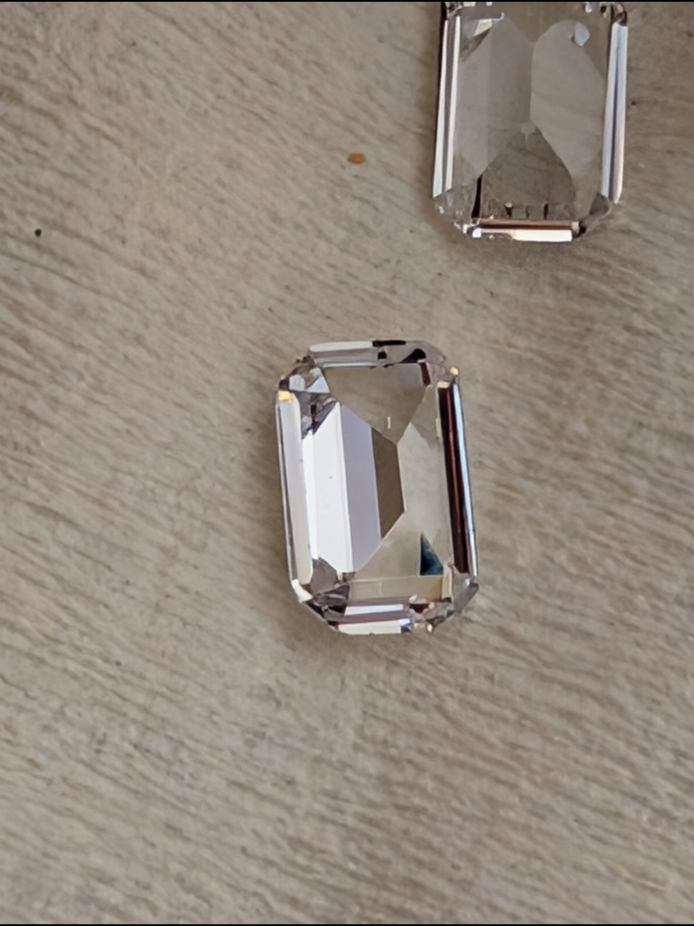 6x4mm Crystal Cubic Zirconia 10 PCs. Brilliant Shine For Jewelry.